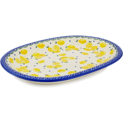 Oval Platter in pattern D457
