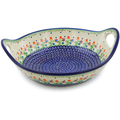 Bowl with Handles in pattern D19
