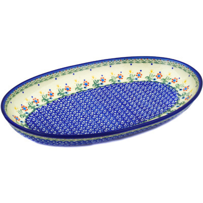 Oval Platter in pattern D19