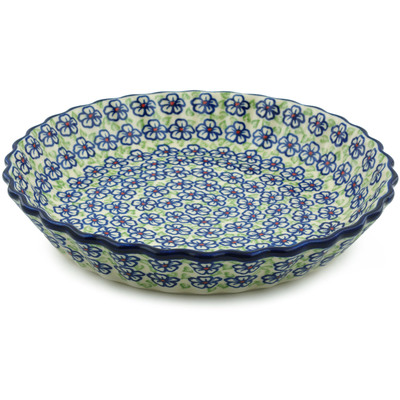 Pattern D183 in the shape Fluted Pie Dish