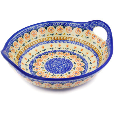 Pattern D2 in the shape Bowl with Handles