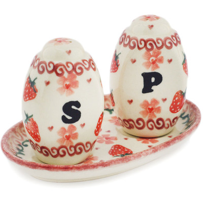 Pattern D460 in the shape Salt and Pepper Set