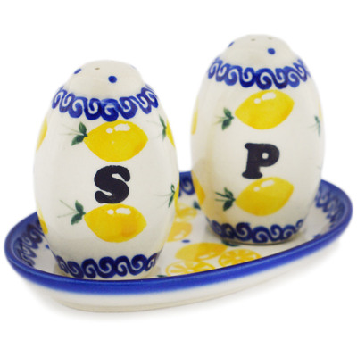 Pattern D457 in the shape Salt and Pepper Set