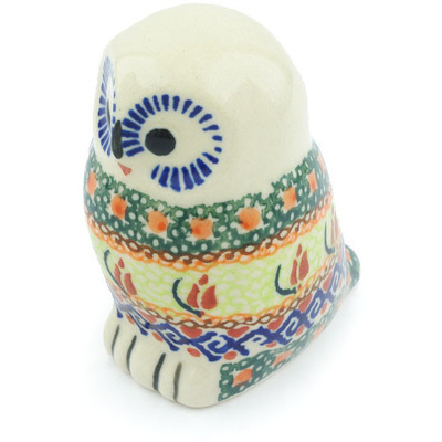 Owl Figurine in pattern D50