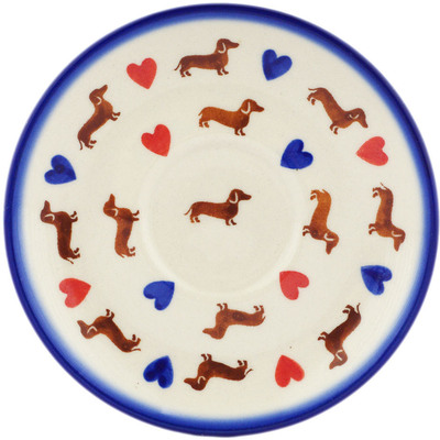 Saucer in pattern D525