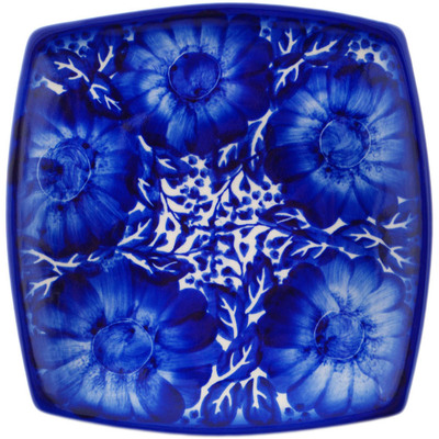 talerz kwadratowy 18/18 in pattern D409