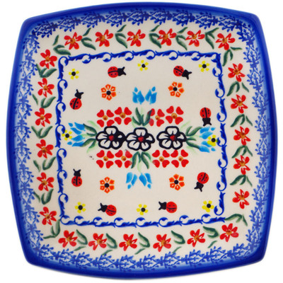 talerz kwadratowy 18/18 in pattern D119