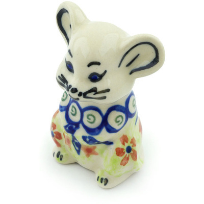 Mouse Figurine in pattern D45