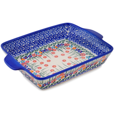 Pattern D146 in the shape Rectangular Baker with Handles
