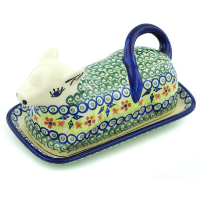 Pattern D45 in the shape Butter Dish