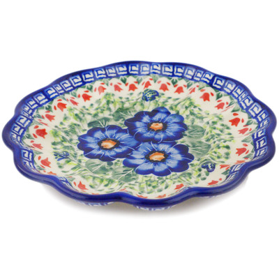 Pattern D81 in the shape talerz na jajko okragly z uchwytem