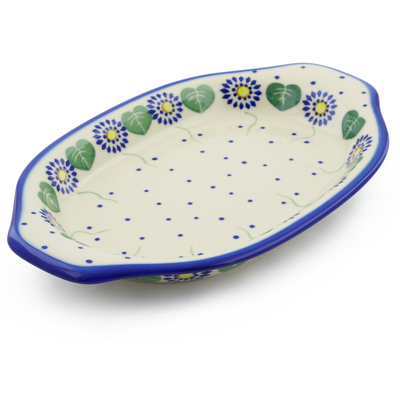 Platter with Handles in pattern D165