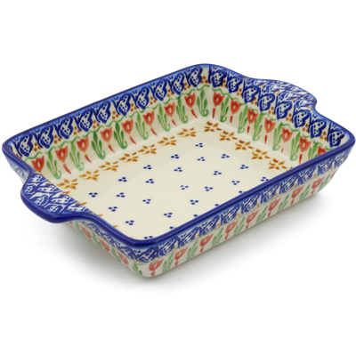 Pattern D29 in the shape Rectangular Baker with Handles