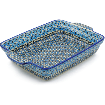 Pattern D193 in the shape Rectangular Baker with Handles