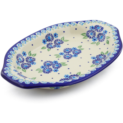 Platter with Handles in pattern D9
