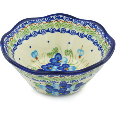 Fluted Bowl in pattern D155