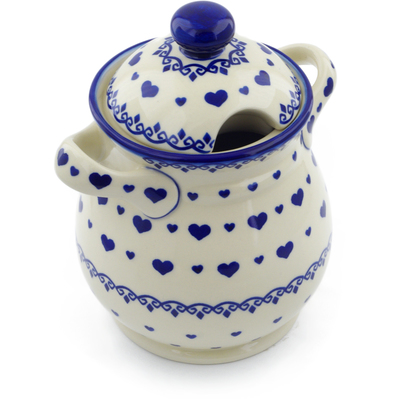 Pattern D171 in the shape Jar with Lid and Handles