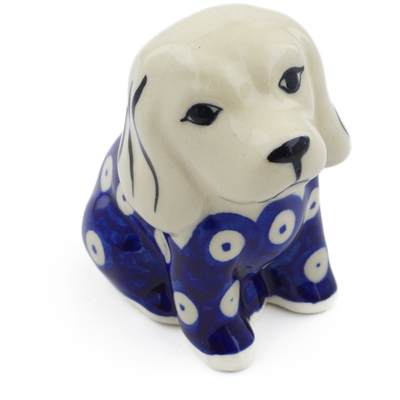 Dog Figurine in pattern D21