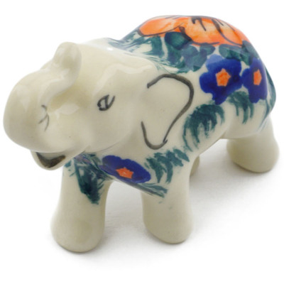 Elephant Figurine in pattern D86