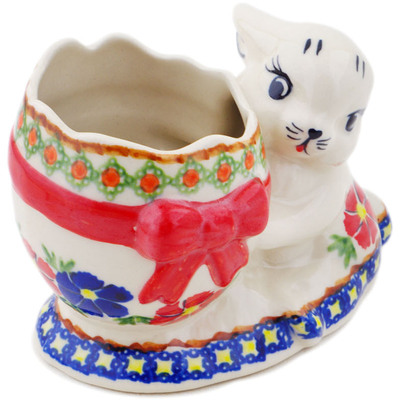 Bunny Shaped Jar in pattern D27
