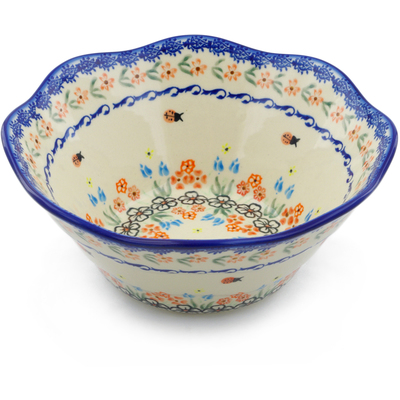 Fluted Bowl in pattern D119
