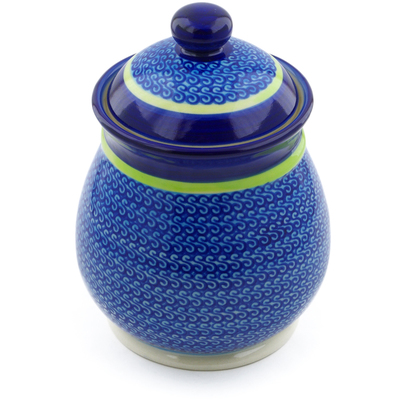 Pattern D96 in the shape Jar with Lid
