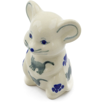 Pattern D105 in the shape Mouse Figurine