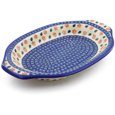Platter with Handles in pattern D5