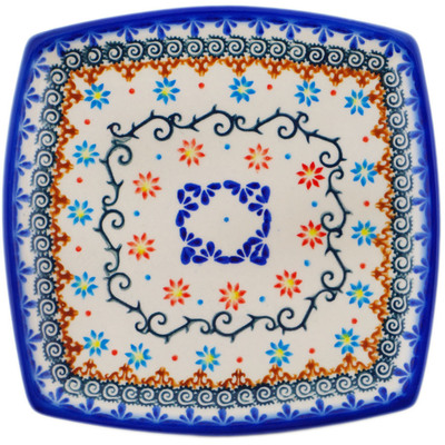 talerz kwadratowy 18/18 in pattern D203