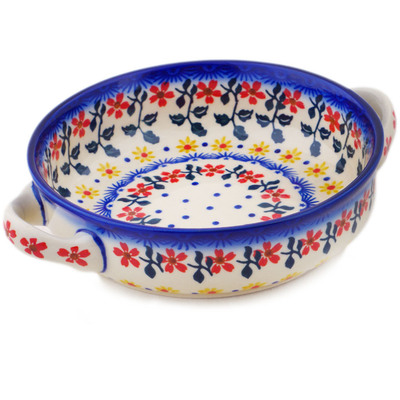 Pattern D176 in the shape Round Baker with Handles