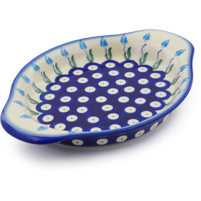 Platter with Handles in pattern D107