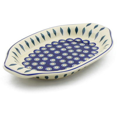 Platter with Handles in pattern D22