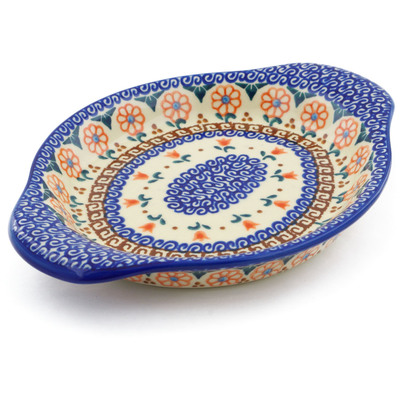 Pattern D2 in the shape Platter with Handles