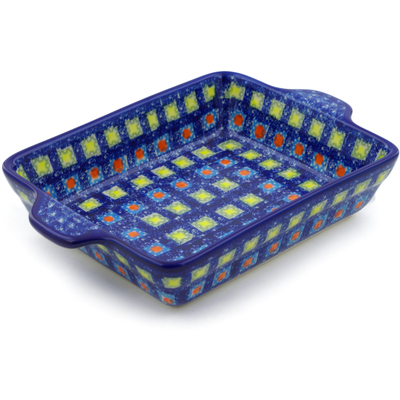 Pattern D3 in the shape Rectangular Baker with Handles