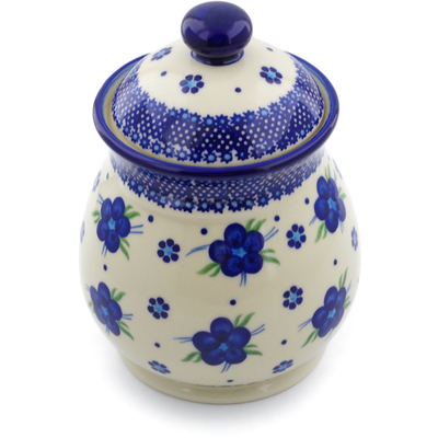 Pattern D1 in the shape Jar with Lid