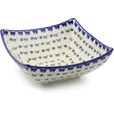 Pattern D105 in the shape Square Bowl