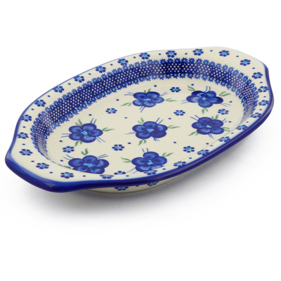 Platter with Handles in pattern D1