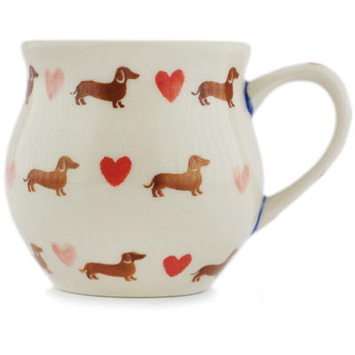 Pattern D510 in the shape Bubble Mug