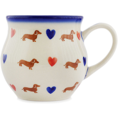 Pattern D525 in the shape Bubble Mug