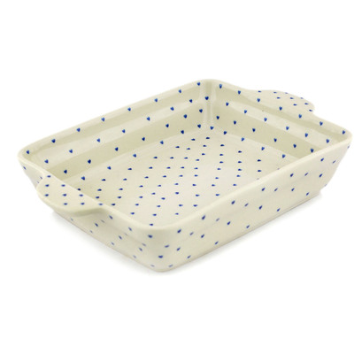 Rectangular Baker with Handles in pattern D484