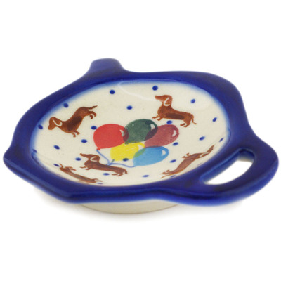 Pattern D507 in the shape Tea Bag or Lemon Plate