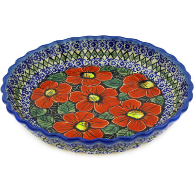 Fluted Pie Dish in pattern D94