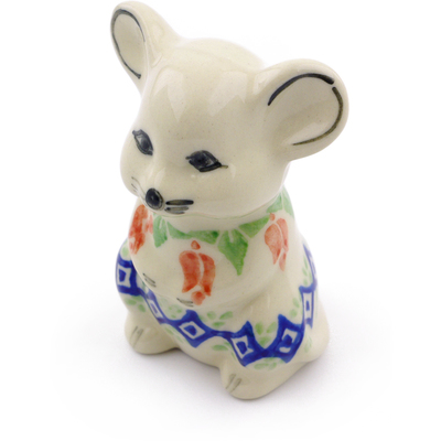 Pattern D24 in the shape Mouse Figurine