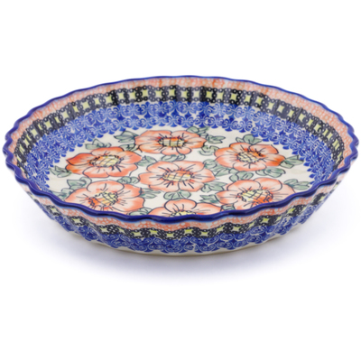 Fluted Pie Dish in pattern D93