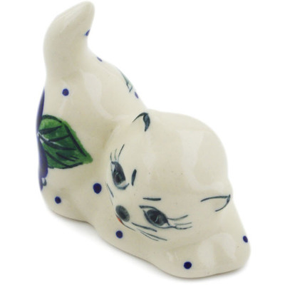 Cat Figurine in pattern D85