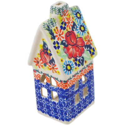 House Shaped Candle Holder in pattern D117