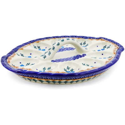 Pattern D177 in the shape Egg Plate