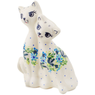 Cat Figurine in pattern D170