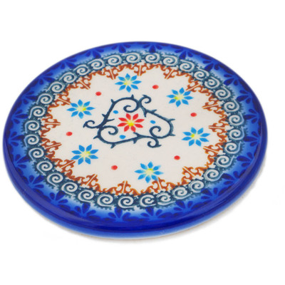 Pattern D203 in the shape Coaster
