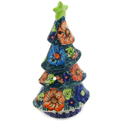 Pattern D86 in the shape Christmas Tree Candle Holder